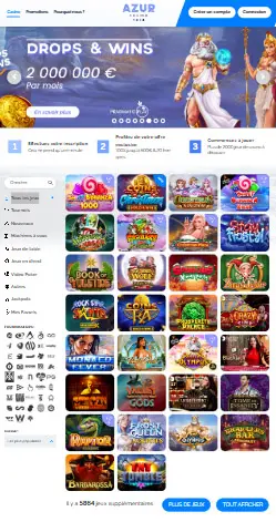 l'application et interface Wild Tornado Casino