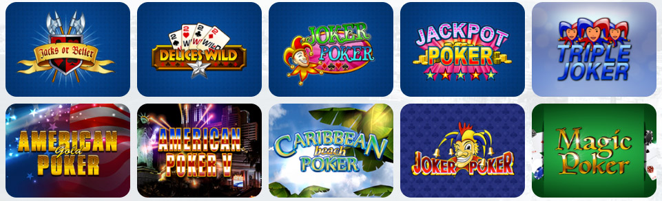 Video Poker WILD TORNADO CASINO