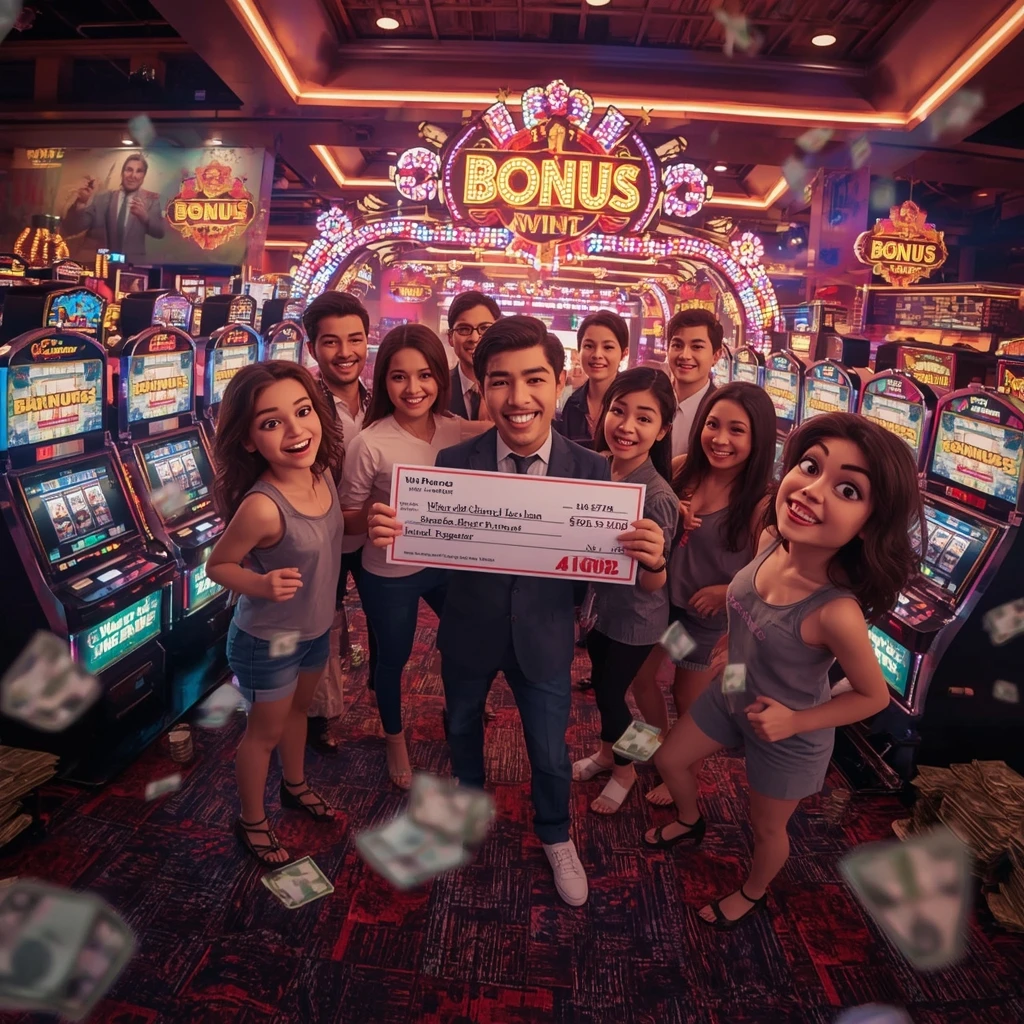 bonus dans les mains d'un homme au casino Wild Tornado